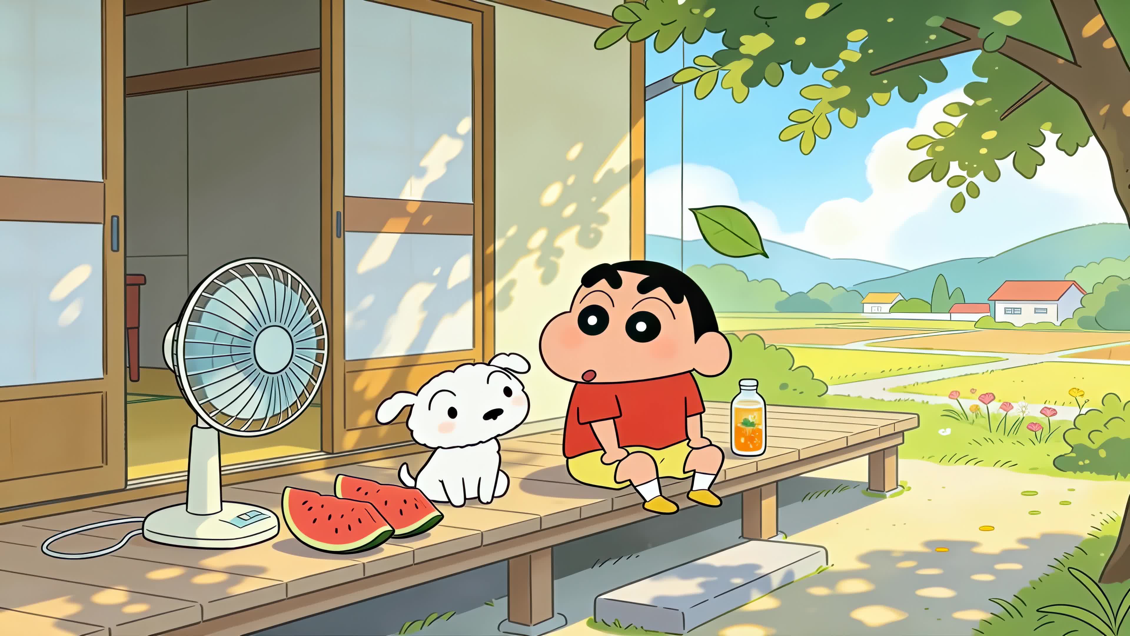 悠闲的夏日午后
