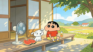 悠闲的夏日午后