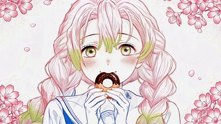 樱花甜甜圈少女