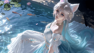 清池狐耳少女