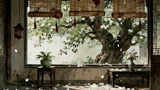 闲窗春深
