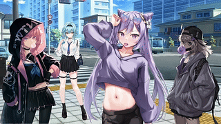 跨界动漫女孩 原神 甘雨 Kewing 少女前线 等等