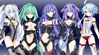 动漫-动漫女孩-原画-Hyperdimension Neptunia-Purple Heart-服装