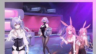 跨界动漫女孩酒吧兔女郎