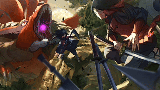 madara hashirama kurama（火影忍者）