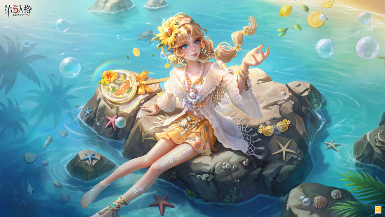 4K第五人格渔女-夏日金纯净版