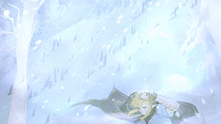 Link 和 Zelda 雪暴（肖像）