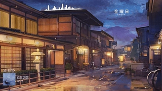 🗾京都哈雷【4k 实时昼夜循环】 动态壁纸 | 作者：🌸B e c c o 3 8🌸