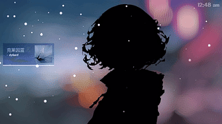 [4K] 奥村 春 Haru Okumura from Persona 5 in a Snowy City by Becco38