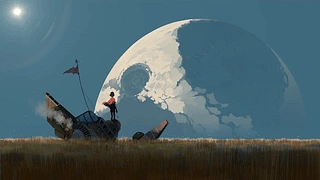 困在太空中 动态壁纸 | 作者：VortFX