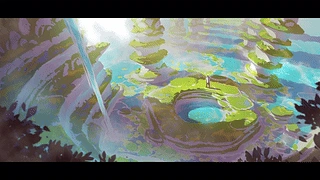 生动的动画风景 动态壁纸 | 作者：VortFX