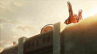 动漫 - 进击的巨人 gif