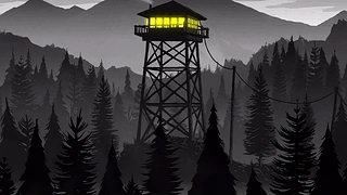 Firewatch 黑白 - 肖像 动态壁纸 | 作者：Aspct