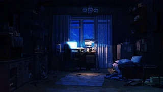 凌乱的卧室 动态壁纸 | 作者：Aspct