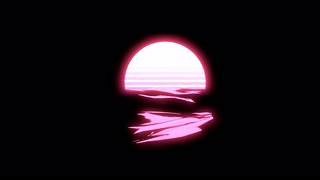 极简蒸汽波海洋循环 高清