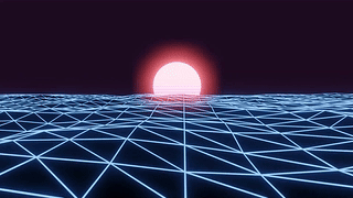 动画蒸汽波循环 1080p