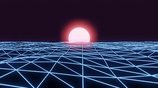 动画蒸汽波循环 1080p 动态壁纸 | 作者：Parmex