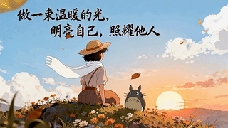 做一束温暖的光
