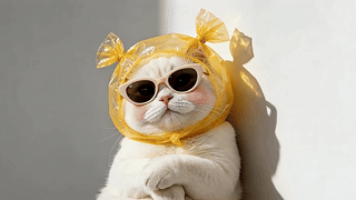 墨镜小猫