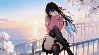 黑丝美女