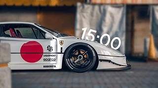 F40 LB V3 白色 简约 动态壁纸 | 作者：Always Jaded