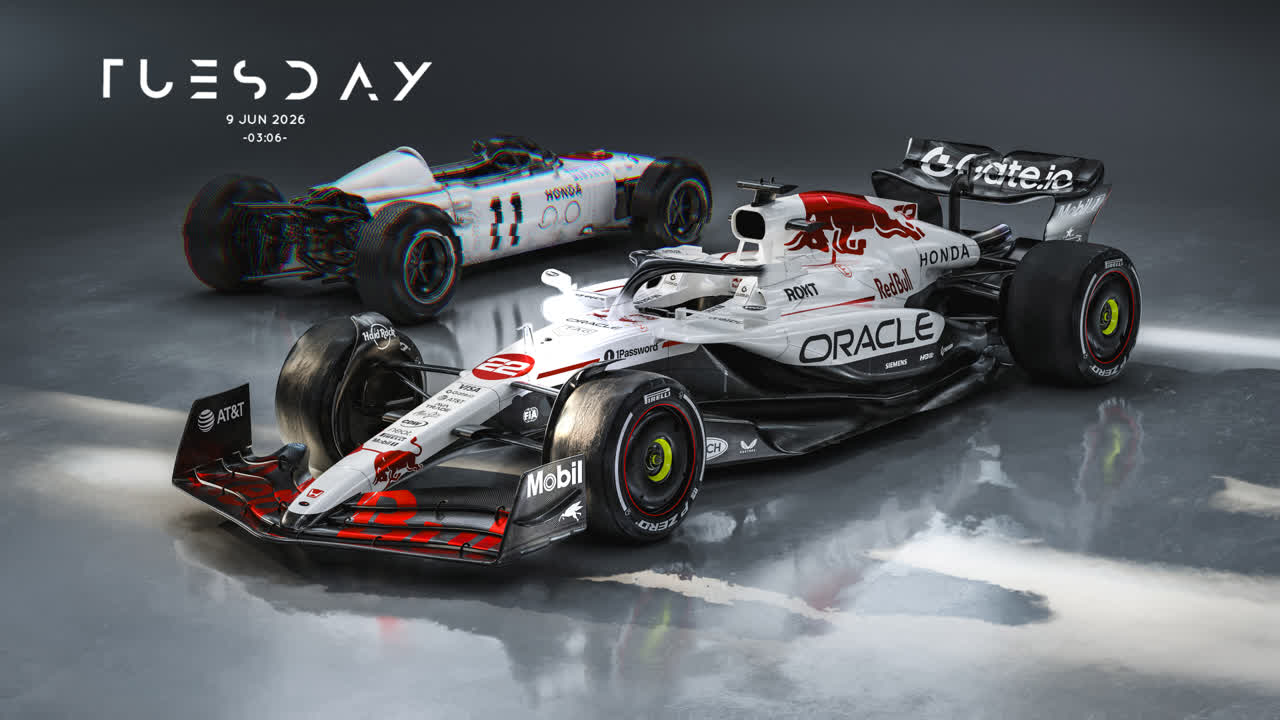 F1-RB21-Honda 日期