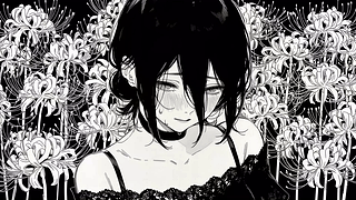 黑白漫画风蕾塞
