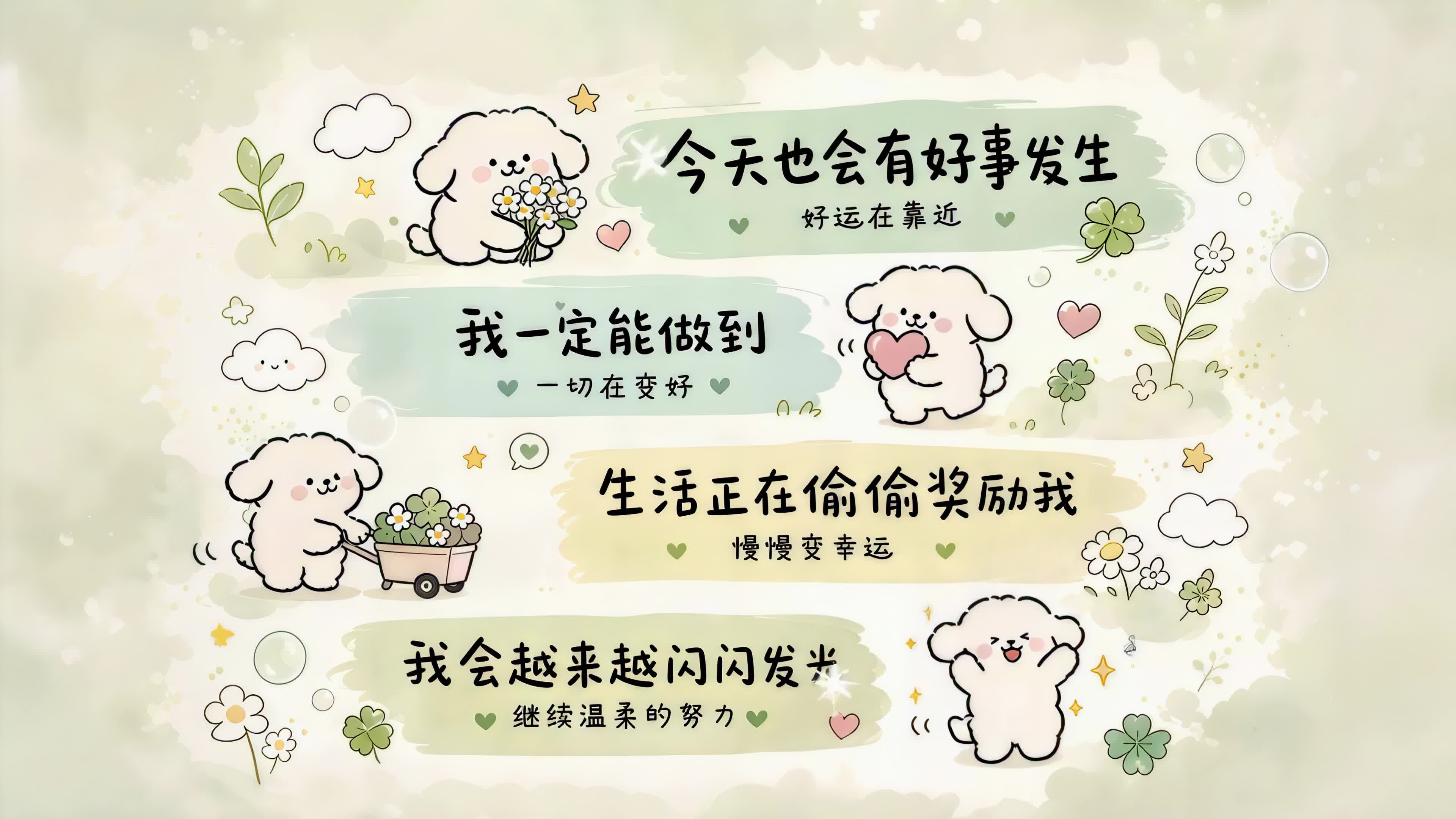 小狗祝福语录