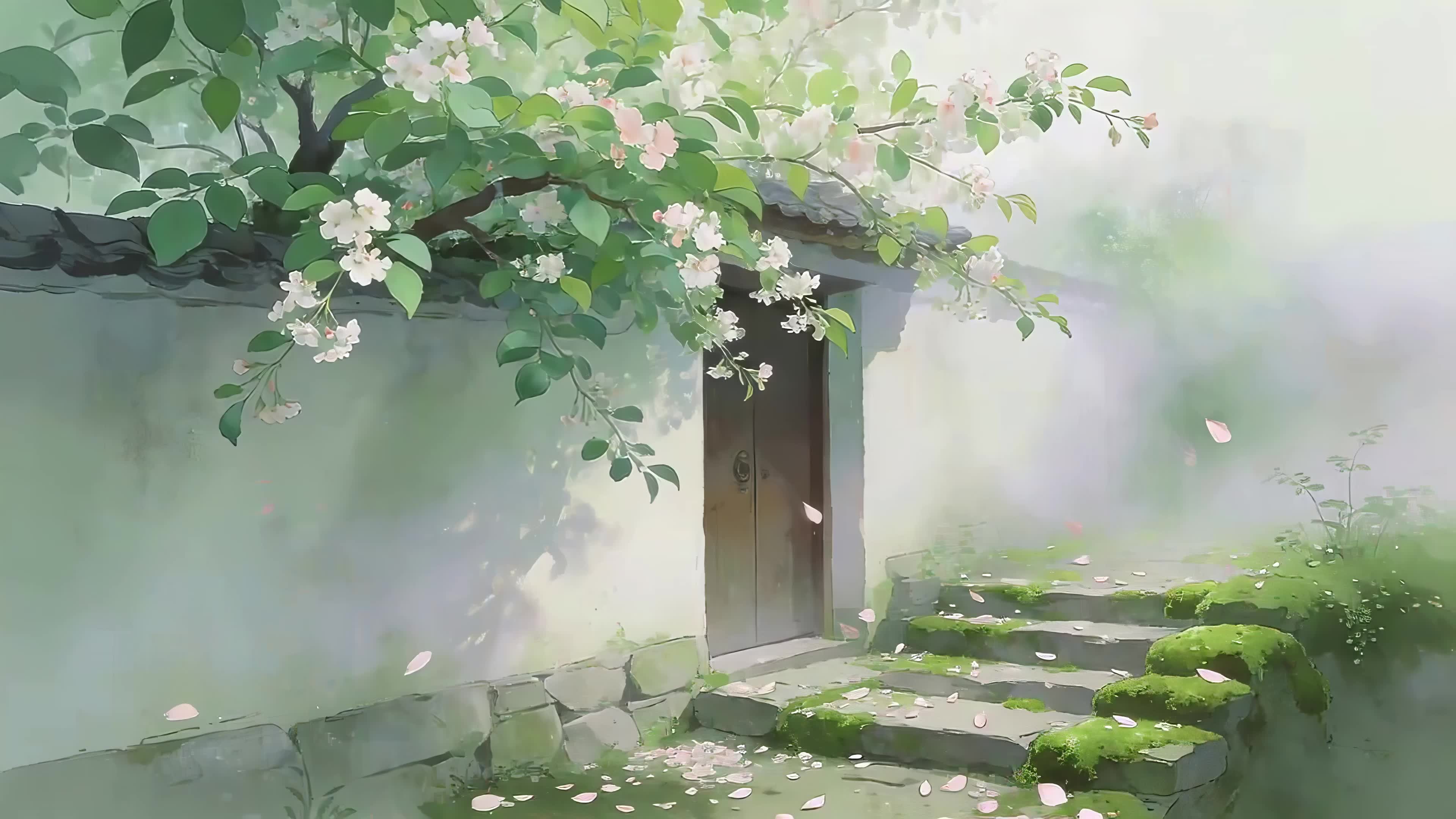 落花