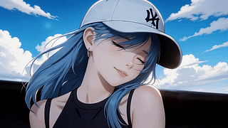 棒球帽女孩