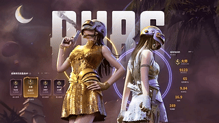 PUBG-双人美女（战绩展示版）
