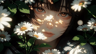 花丛女孩4K
