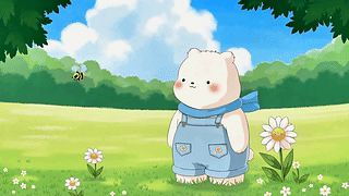 春日原野小白熊