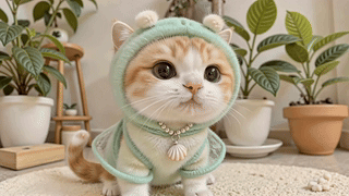 清新软萌小奶猫