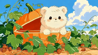 南瓜小屋的软萌小熊