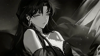 暗夜蓝眸美人