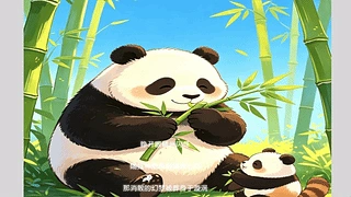 熊猫 动态壁纸 | 作者：QQ堂