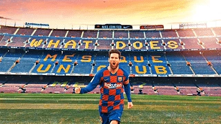 Leo Messi 诺坎普 动态桌面壁纸 动态壁纸 | 作者：2ROS
