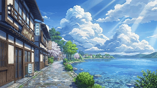 湖畔咖啡店