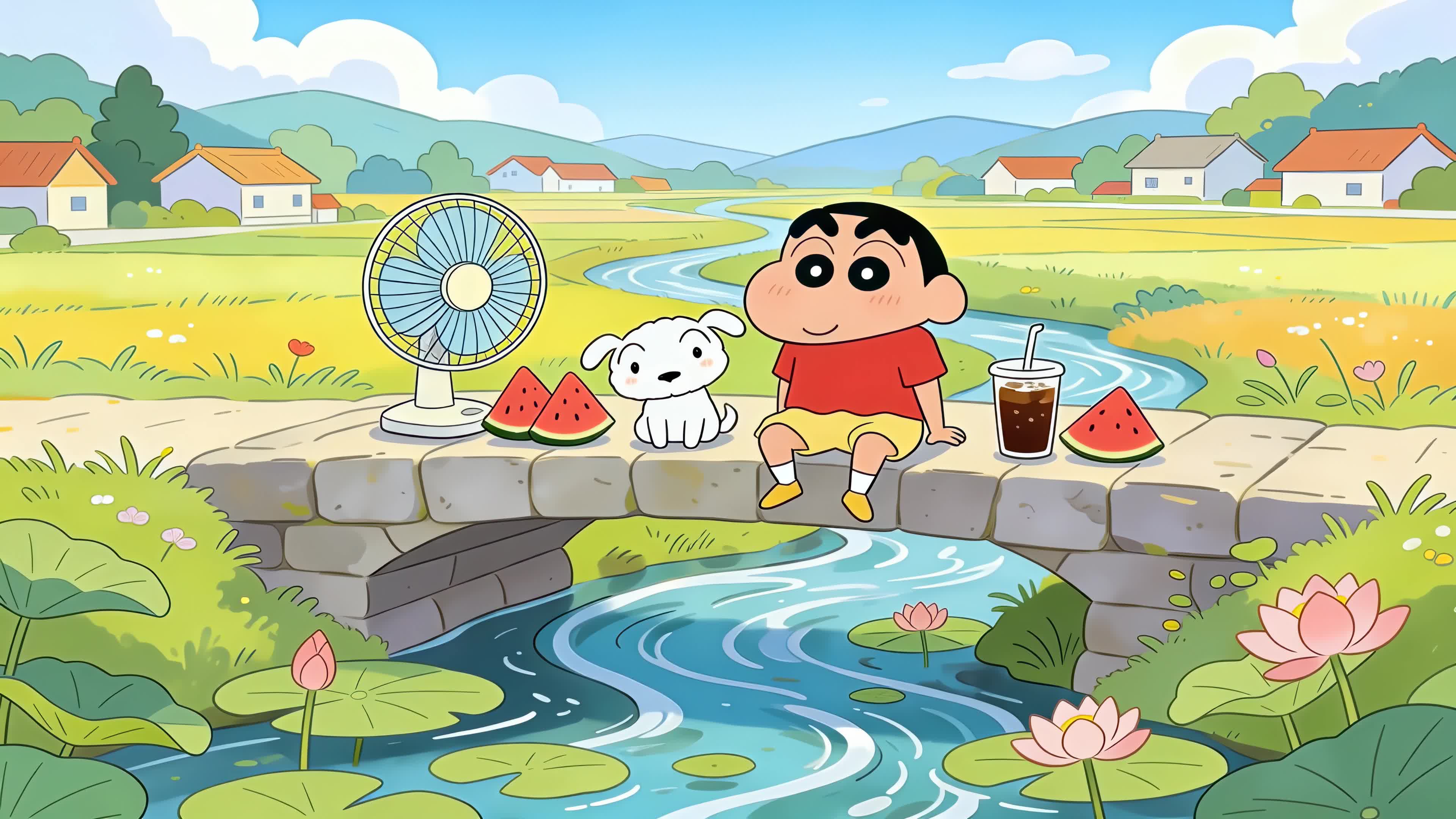 小新的快乐童年夏日