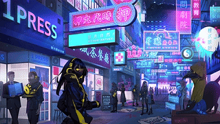 1 PRESS Corporation - 赛博朋克城市