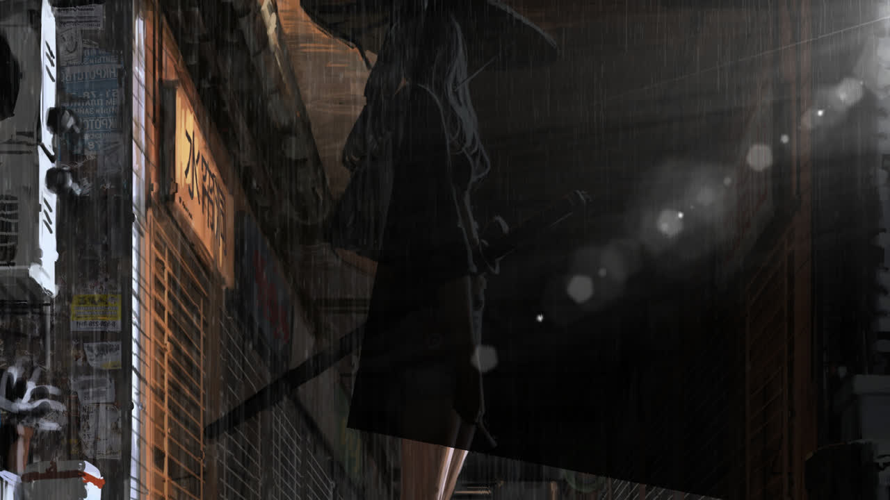 等待雨停 - Art Devushka