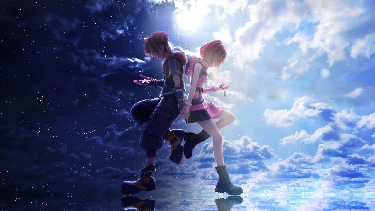 王国之心3 - Sora & Kairi 4K