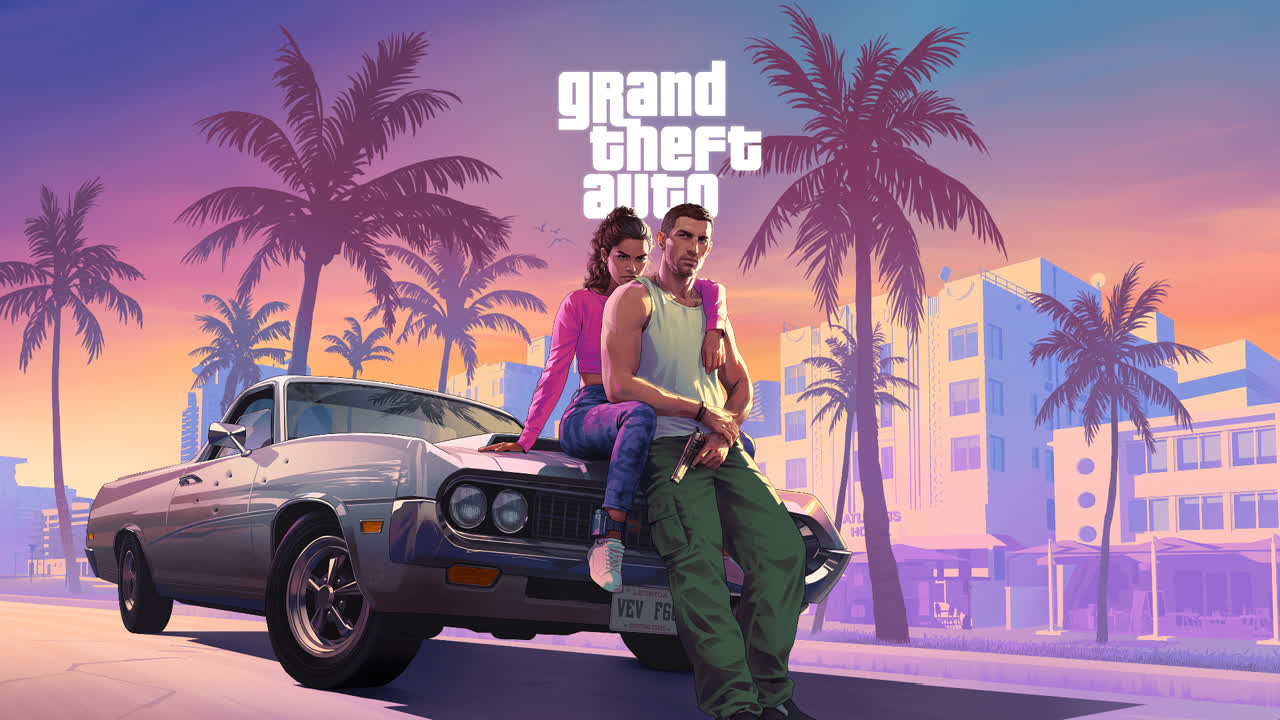 GTA VI 艺术作品配以 GTA V 菜单主题曲