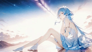浅蓝星梦 动态壁纸 | 作者：清风晓月伴星辰