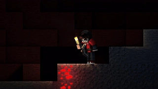 Minecraft 洞穴 动态壁纸 | 作者：Conr