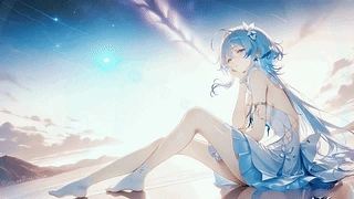 浅蓝星梦 动态壁纸 | 作者：清风晓月伴星辰