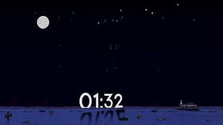霍默·辛普森在沙漠 [2K / 适应时间] 动态壁纸 | 作者：NOT TALENT | KirA