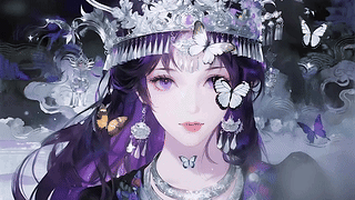 苗疆少女花蛊引蝶
