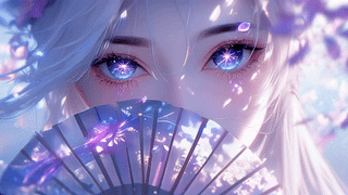 星瞳扇影 虹花万彩